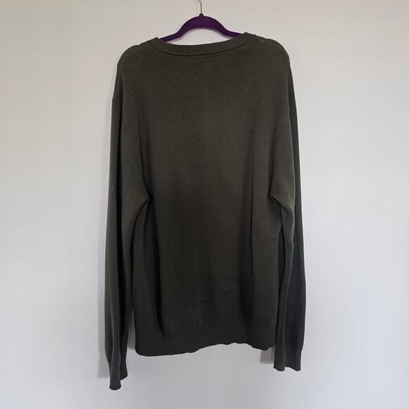 Vans Plant Harmony Dark Green Sweater Size XL - Picture 2 of 5